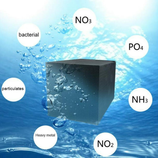 Activated Carbon Water Filter For Aquarium Fish Tank Pond Water Purification